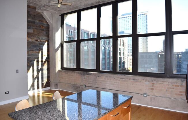 Includes a parking space! South Loop Chicago 1 Bed 1 Bath Apartment