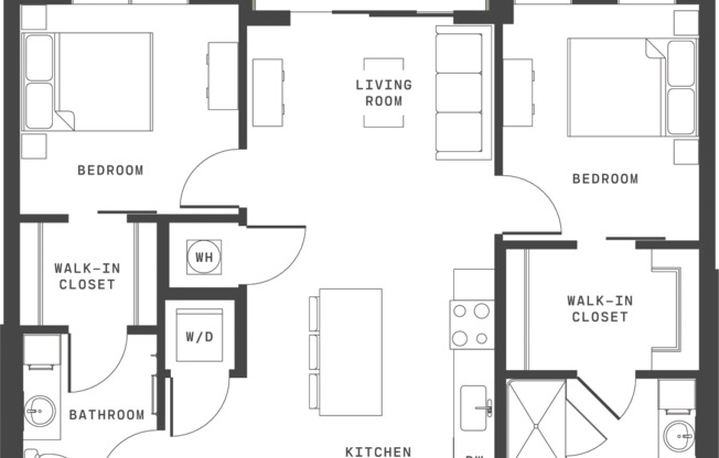 2 beds, 2 baths, 1,057 sqft, $4,025, Unit 4277