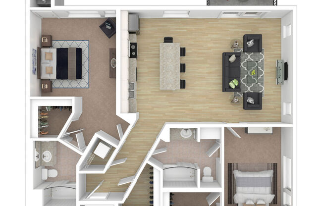 The Liberty Apartments and Townhomes