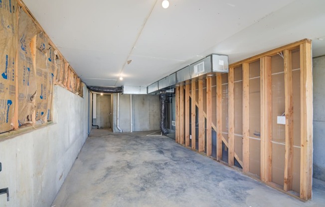 Unfinished Basements Available for Extra Storage