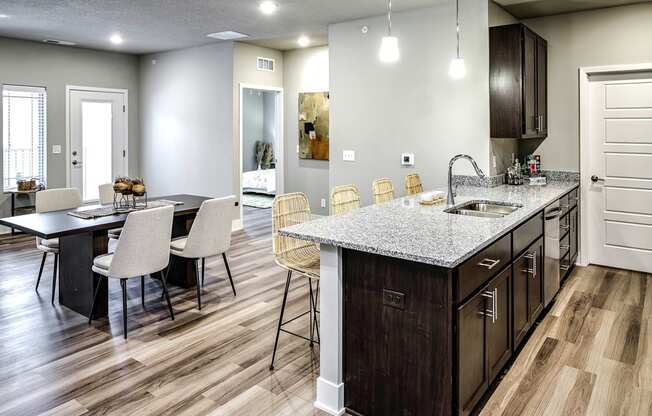 Living Room at Sterling Prairie Trail North in Ankeny, IA