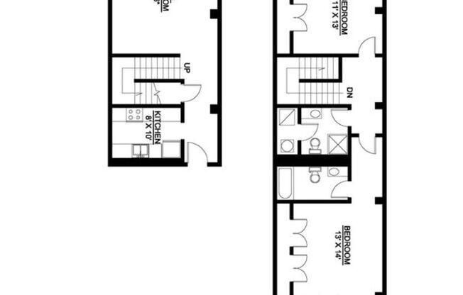 2 beds, 2 baths, 1,161 sqft, $1,599, Unit 446