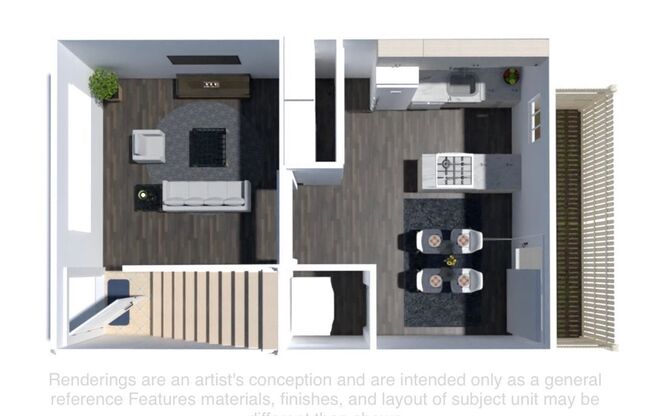 2 beds, 1 bath, 850 sqft, $1,595, Unit 511