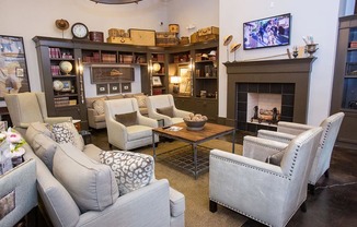 Sofa in living room at Walton Riverwood, Georgia, 30339