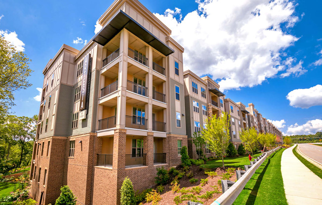 exterior view at the reserve at riverdale apartments at Artesia Big Creek, Alpharetta, GA, 30005