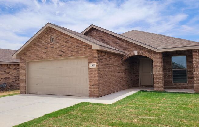 Beautiful Custom Brick Home 3/2/2 May 1st Move-In! Open Concept with Huge backyard located in Cooper ISD!