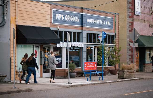 Pips Original Doughnuts and Chai