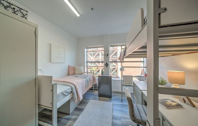 SHARED & PRIVATE Dorm Style Units Available at The Telegraph Commons! 2 blocks from UCB!