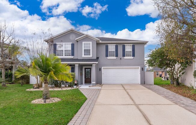 Gorgeous 4 Bedrooms 2.5 Bath Home in a cul-de-sac and an impressive back yard .