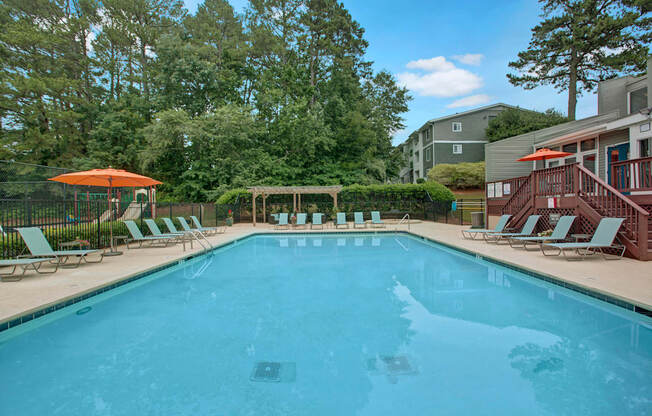 Resort style pool at Lacota Apartments in Atlanta, GA 30360