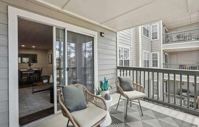 Home Balcony at Gwinnett Pointe Apartments in Norcross, GA 30093