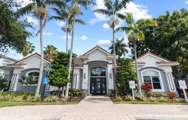 Clubhouse and Leasing Entrance at Verona at Boynton Beach Apartments in Boynton Beach, FL 33426