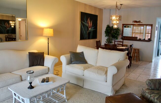 Beautiful 2/2 Riverfront Condo