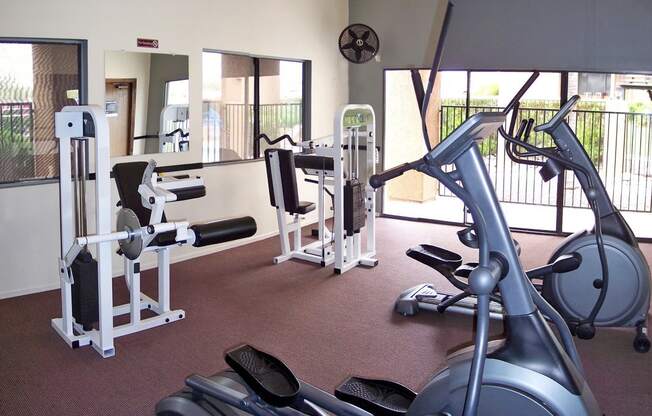 Fitness Center at La Lomita Apartments in Tucson Arizona 2021