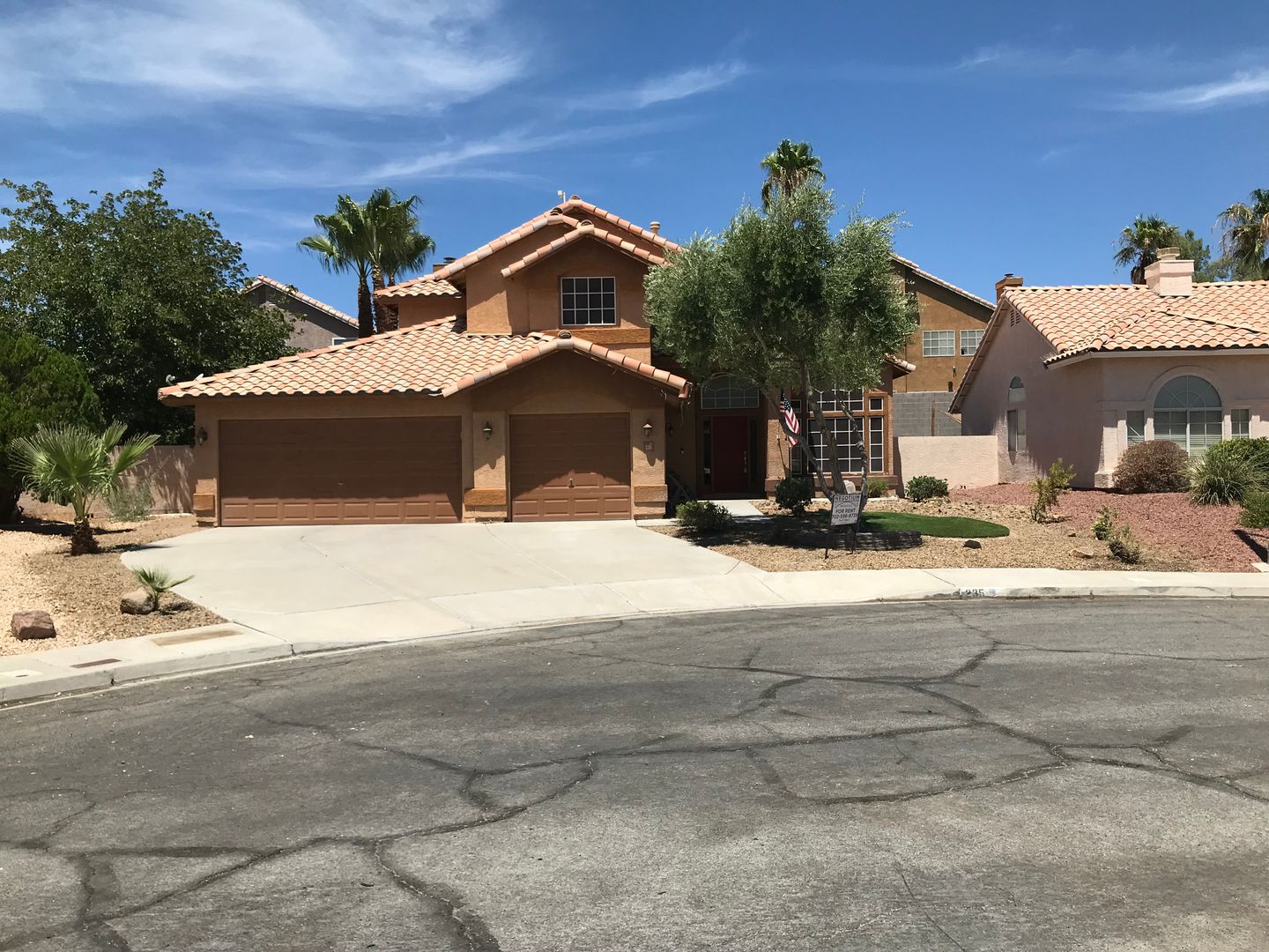 Single Story detached 2 story home 4 bedrooms 3 bathrooms 3 car garage