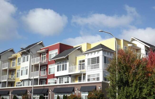 Burnett Station Apartment Exterior at Metropolitan Collection Apartments, Renton