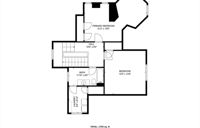 3 beds, 1 bath, 1,775 sqft, $3,275, Unit 1