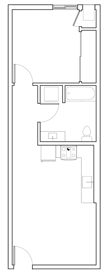 1 bed, 1 bath, 560 sqft, $2,295, Unit 312