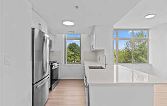 Kitchen with Stainless Steel Appliances