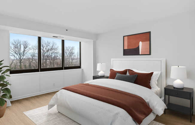 Bedroom with Hard Surface Flooring