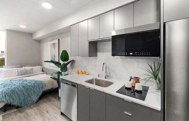 Studio, 1 bath, 295 sqft, $1,250, Unit 201