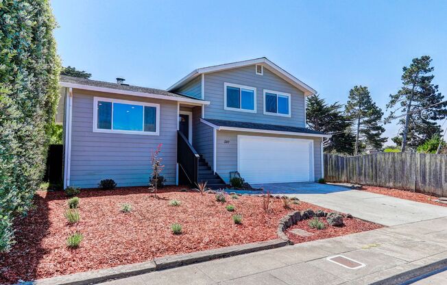 3 Bed, 2 bath (+bonus room) home in Moss Beach. Pet's OK. YouTube Tour!!