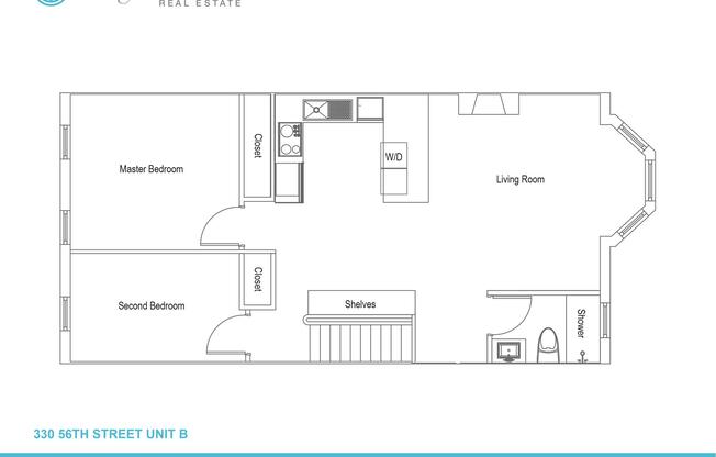 2 beds, 1 bath, 900 sqft, $3,250, Unit B