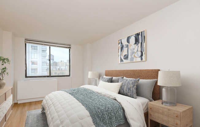 Bedroom with Hard Surface Flooring