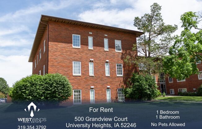 $1,200 | 1 Bedroom, 1 Bathroom Condo | No Pets | Available for August 1st, 2026 Move In!