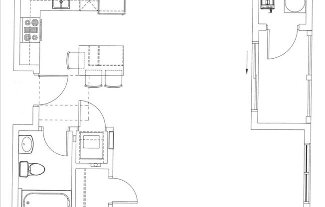 Studio, 1 bath, 630 sqft, $1,900, Unit Apt 1106