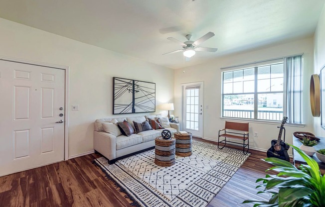 Living Room at Mission at Baytown, Baytown, 77521