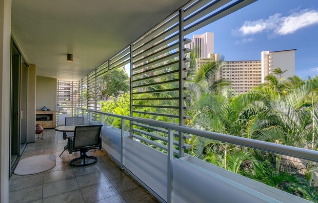 Fully Furnished 2 bedroom in Waikiki! One-Month pricing available!