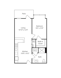 1 bed, 1 bath, 667 sqft, $3,780