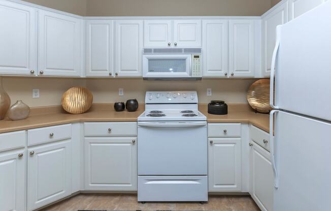 White kitchen at The Covington by Picerne, Las Vegas, NV, 89139