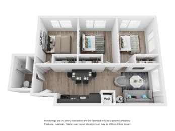 3 beds, 1 bath, 785 sqft, $1,600