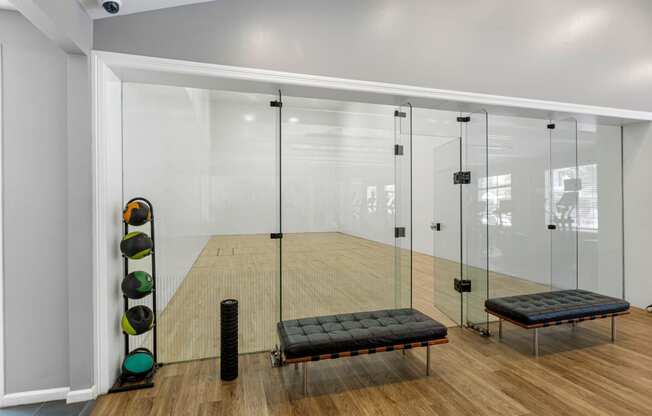 Racquetball Court at Mission Pointe by Windsor, Sunnyvale, California