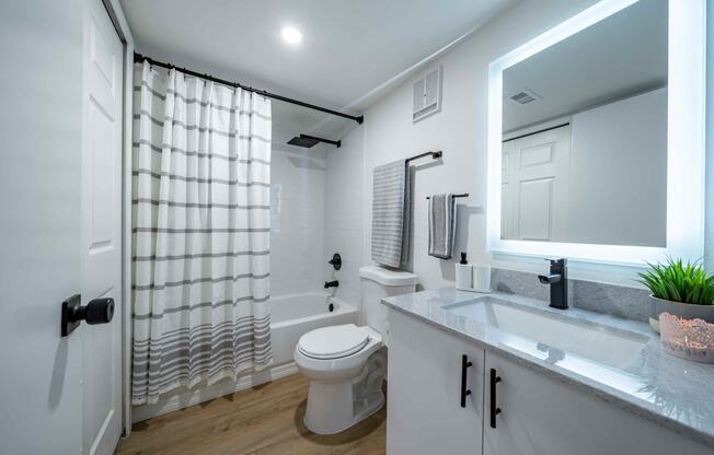 Modern Bathroom at Northlake Apartments, Jacksonville FL