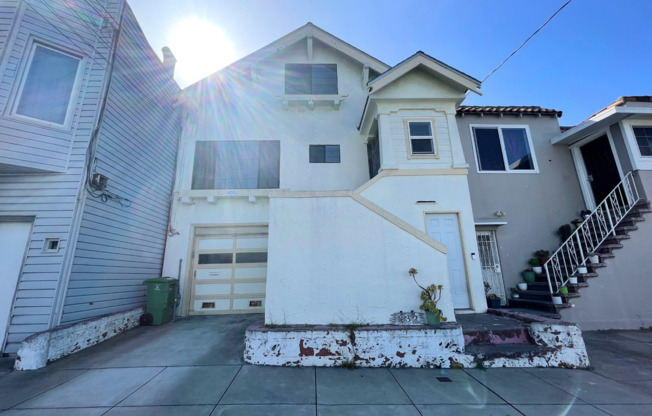 Two Bedroom Home in San Francisco, Bonus Rooms Upstairs