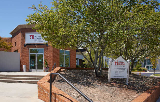 Visual art and sculpture garden at Hudgens Center for Art & Learning