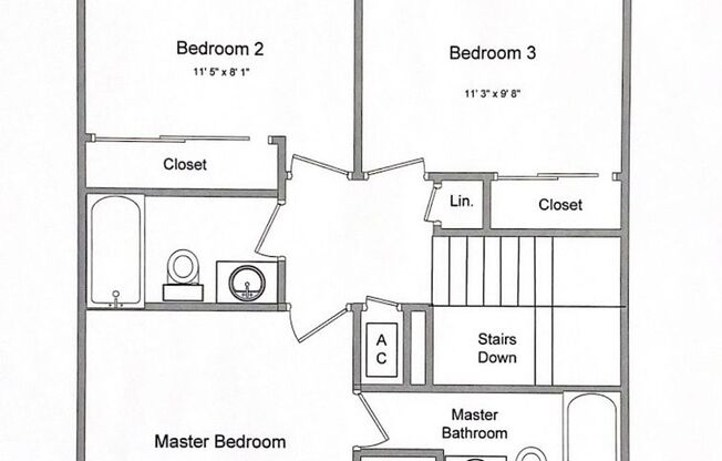 3 beds, 2.5 baths, 1,289 sqft, $1,750, Unit 022