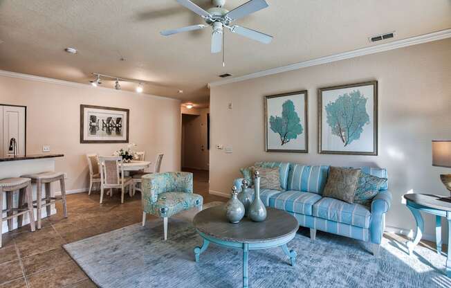 Living room at Yacht Club, Bradenton, 34212