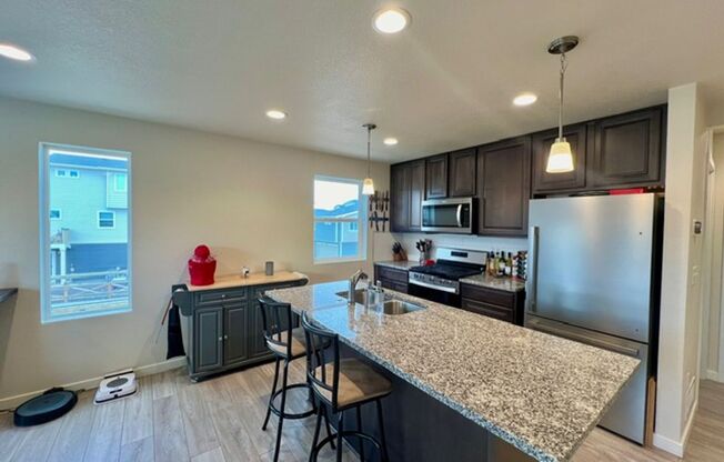Gorgeous modern carriage style home available in Banning Lewis Ranch!