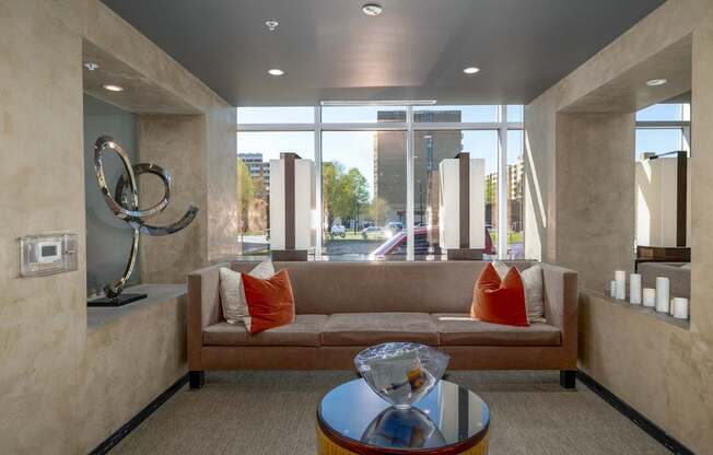Lobby at Leo at Waterfront Station in the Southwest Waterfront neighborhood in SW, Washington, DC 20024