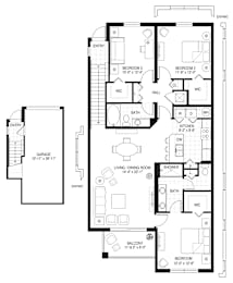3 beds, 2 baths, 1,394 sqft, $3,093