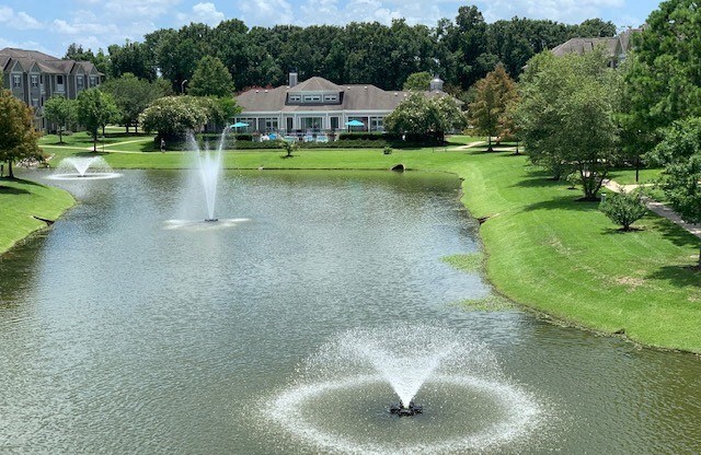 Pond with Fountains Plantation Crossing, Lafayette, LA, 70508
