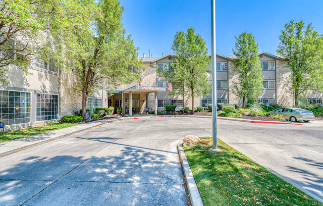 our apartments offer a parking lot for your car