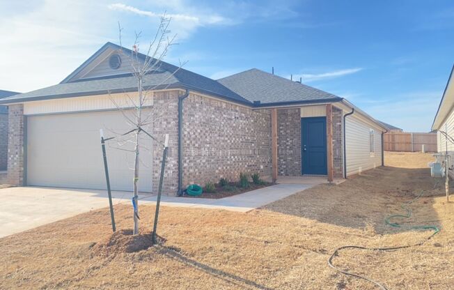 Brand New 3 Bedroom 2 Bathroom 2 Car Garage Home with upgrades close to Broadway Extension, a short distance from Edmond and easy access to Downtown OKC