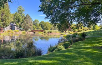 1BD 1BA Single Level Condo + Fireplace + 1 Car Garage + Fitness Center + Tennis Courts + Community Pool
