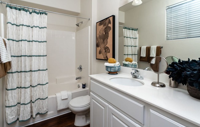 Bathroom at Barrington Place, California