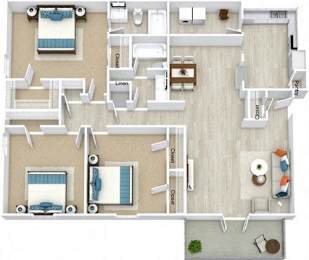 3 beds, 2 baths, 1,554 sqft, $1,659